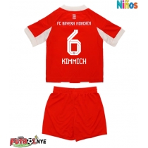 Camiseta Bayern Munich Joshua Kimmich #6 Primera Equipación para niños 2025-26 manga corta (+ pantalones cortos)